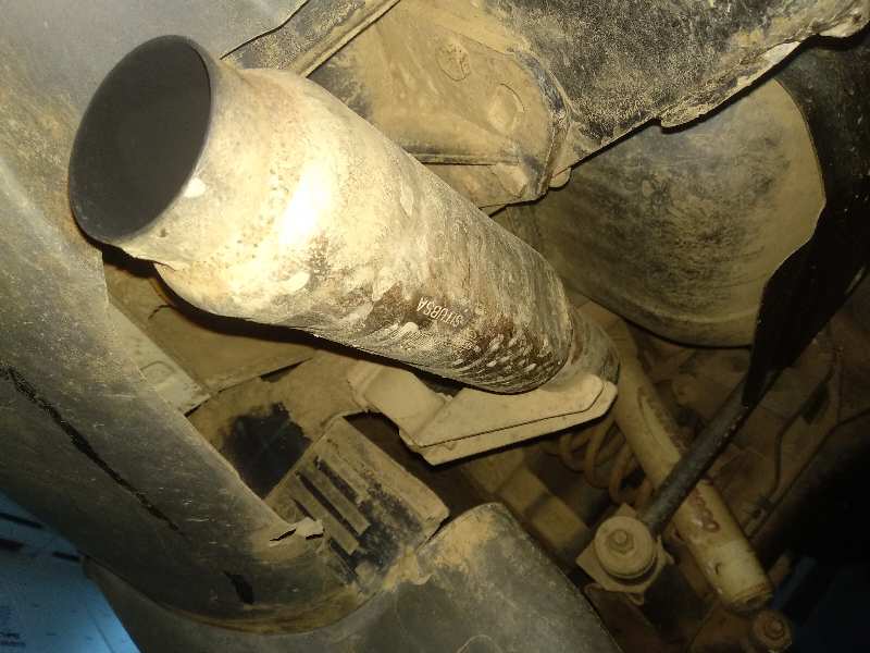 Tubo escape trasero nissan terranoterrano.ii (r20) comfort