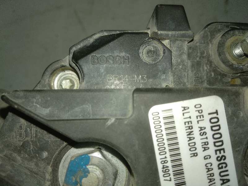 Alternador opel astra g caravan comfort