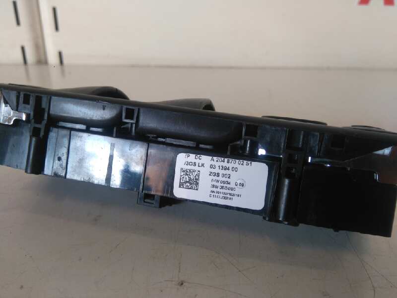 Mando elevalunas delantero izquierdo mercedes-benz clase c (w204) lim. c 300 cdi 4matic blueefficien
