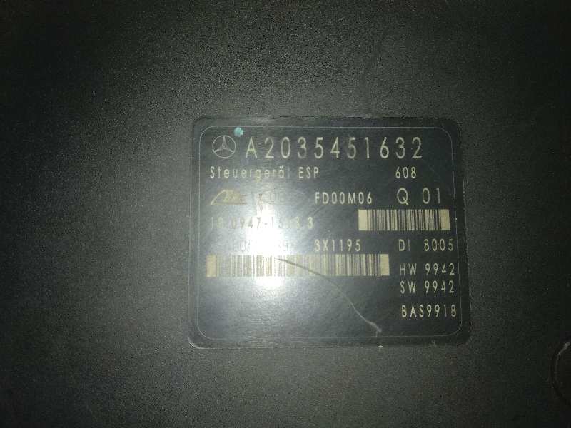 Abs mercedes-benz clase c (w203) berlina 200 compressor (203.045)