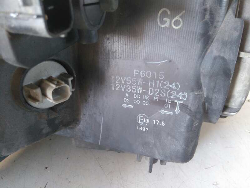 Faro derecho honda accord berlina (clcn) 2.2i ctdi executive