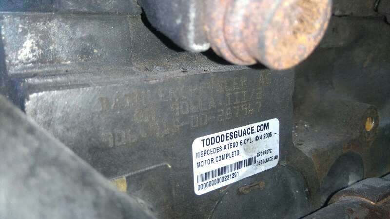 Motor completo mercedes-benz atego 6 cyl. 4x4 2005 - 