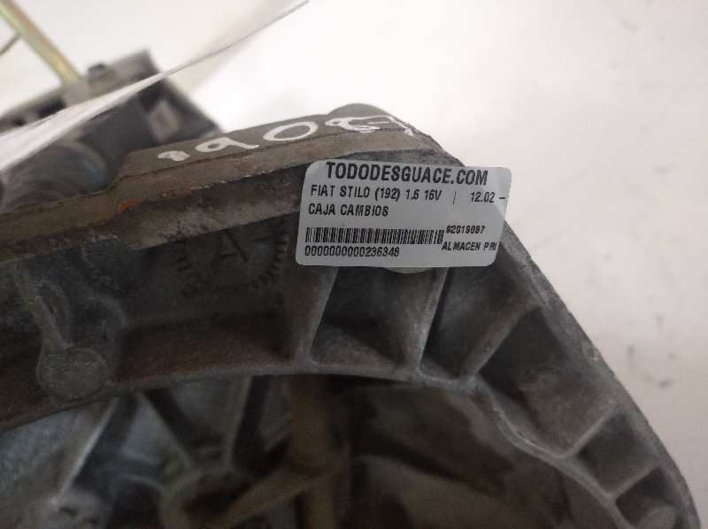 Caja cambios fiat stilo (192) 1.6 16v
