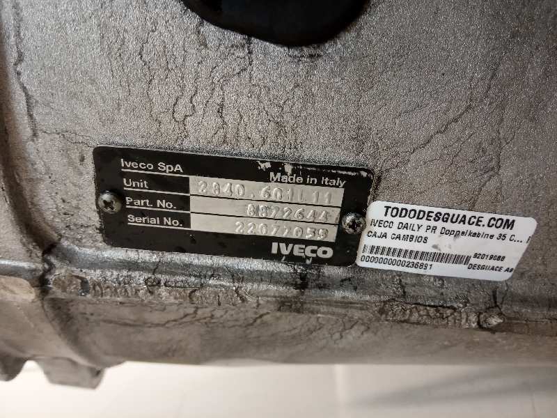 Caja cambios iveco daily pr doppelkabine 35 c... radstand 