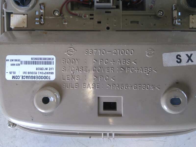 Luz interior ssangyong rodius xdi
