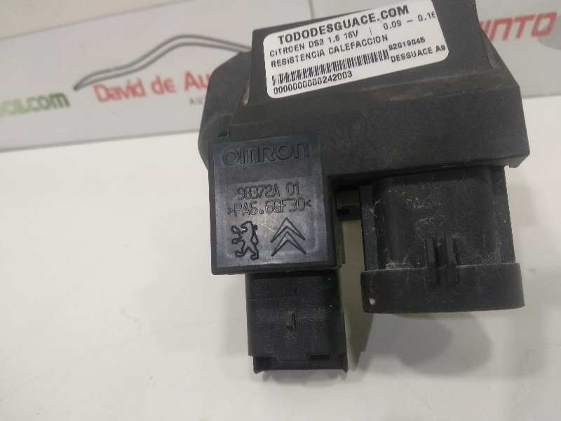 Resistencia calefaccion citroen ds3 base