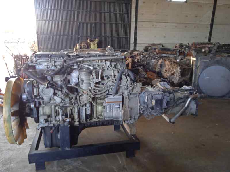 Motor completo mercedes-benz actros bm 963.xxx 3-achser 25xx 6x2 om470 fahrgestell l b