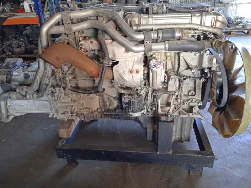 Motor completo mercedes-benz actros bm 963.xxx 3-achser 25xx 6x2 om470 fahrgestell l b