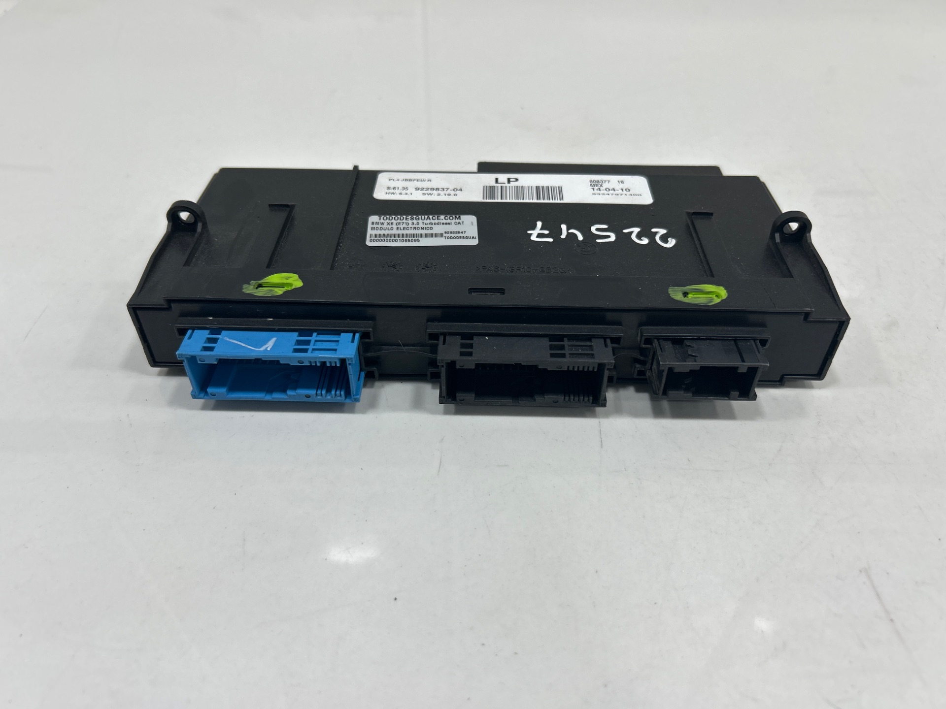 Modulo electronico bmw x6 (e71) 3.0 turbodiesel cat