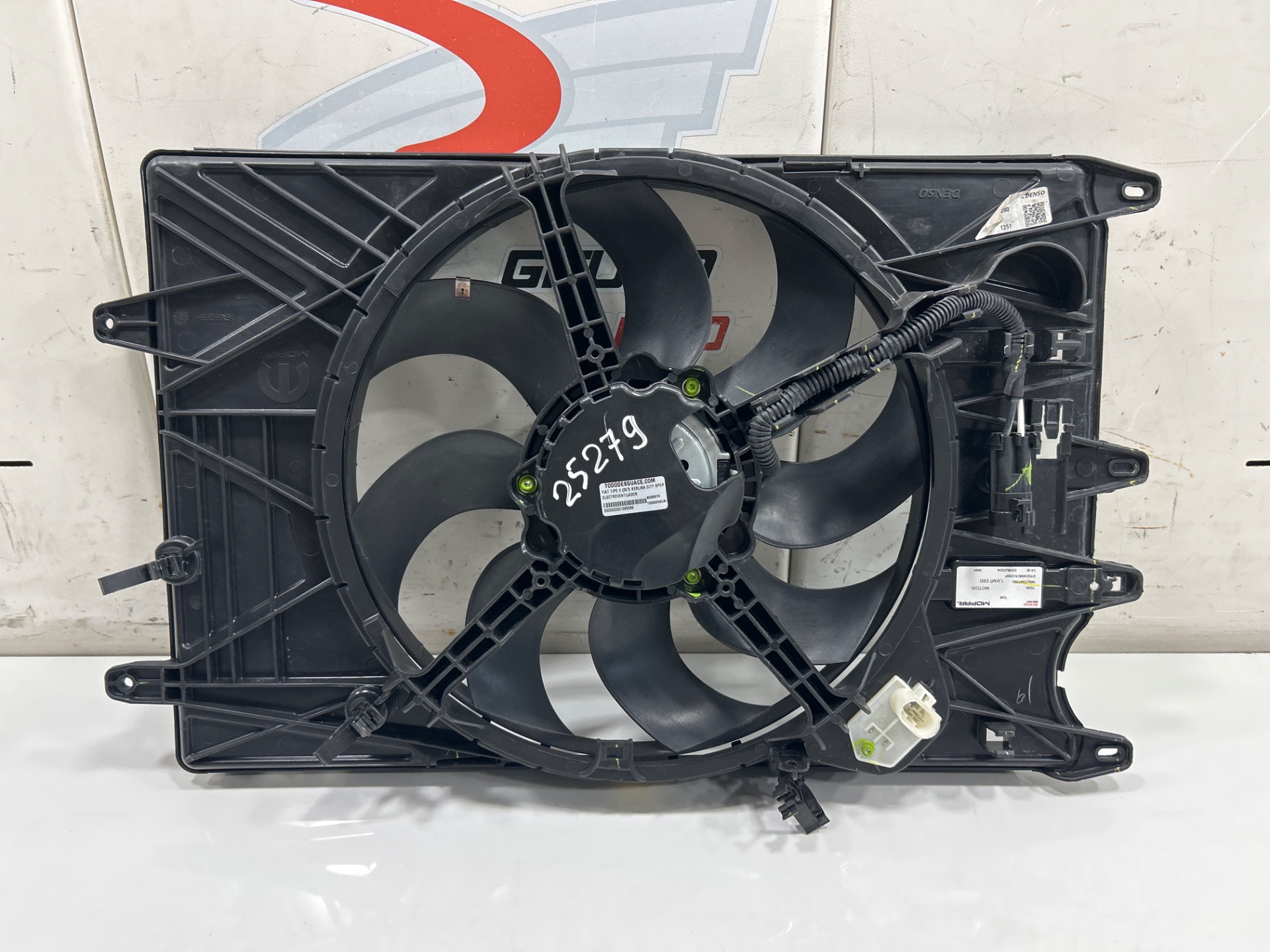 Electroventilador fiat tipo ii (357) berlina city sport