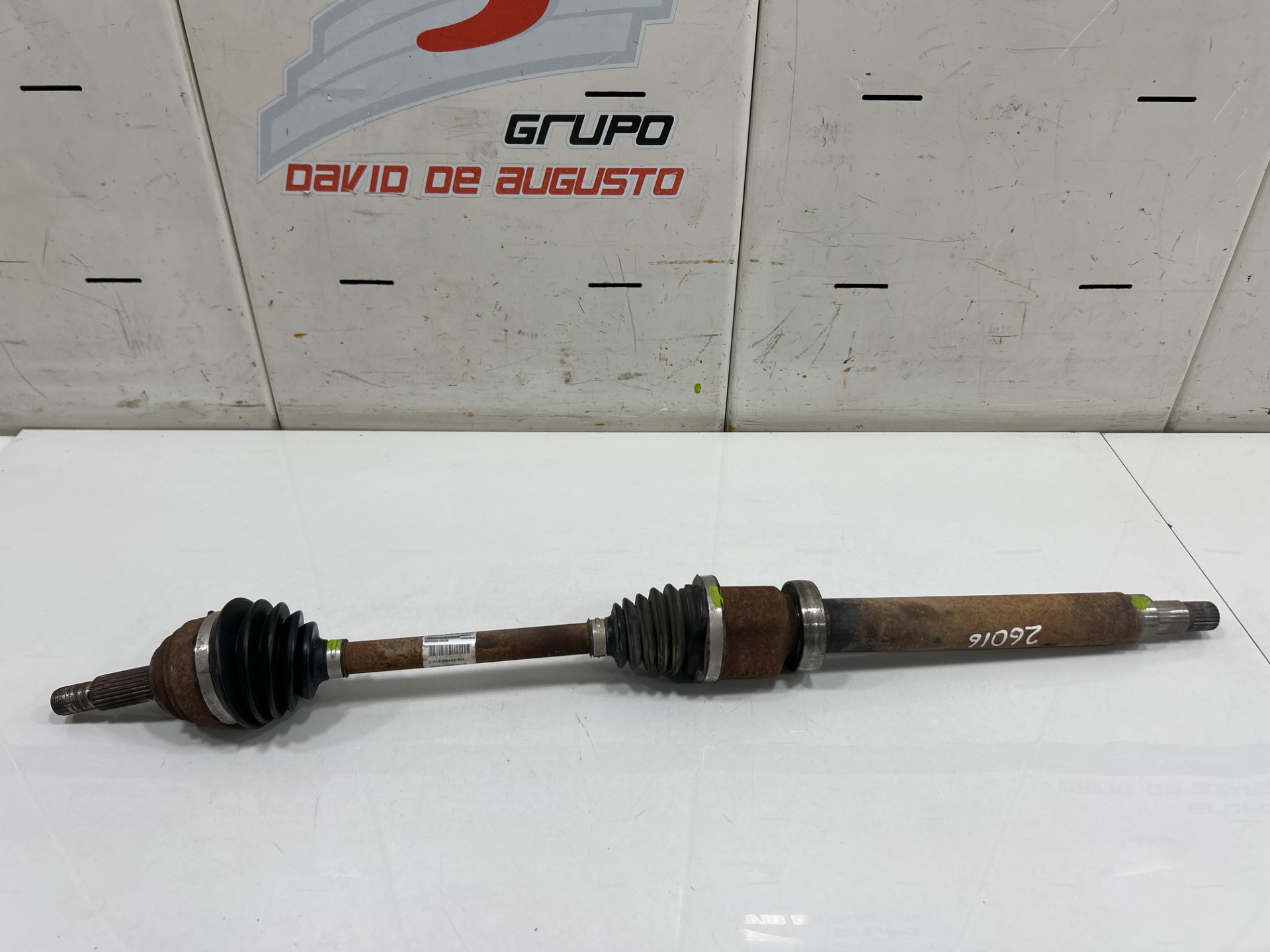 Transmision delantera derecha ford fiesta (ccn) black edition