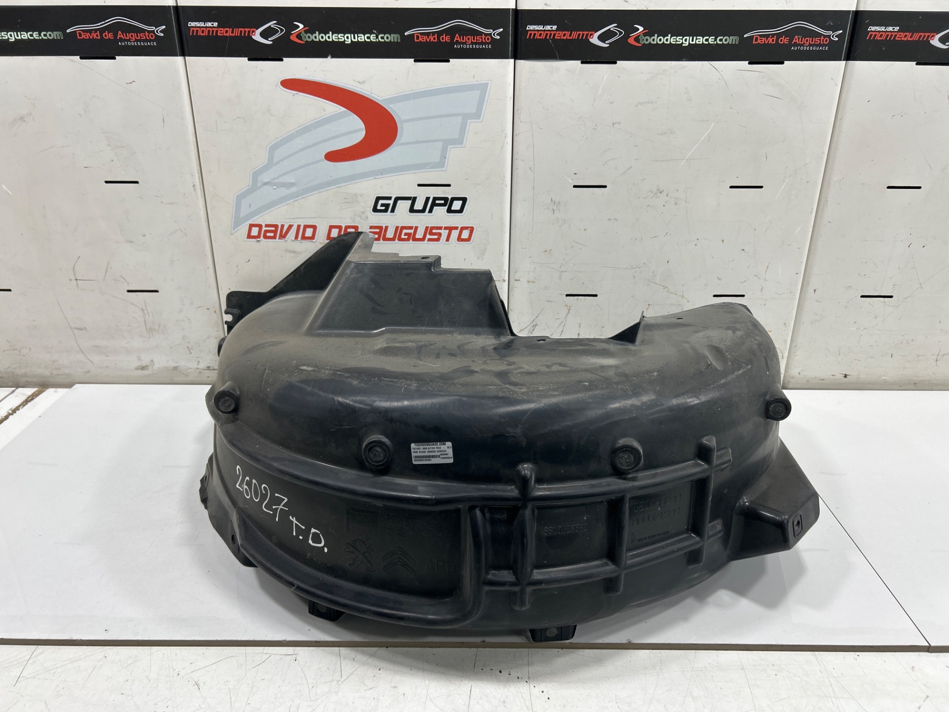 Paso rueda trasero derecho peugeot 3008 active pack