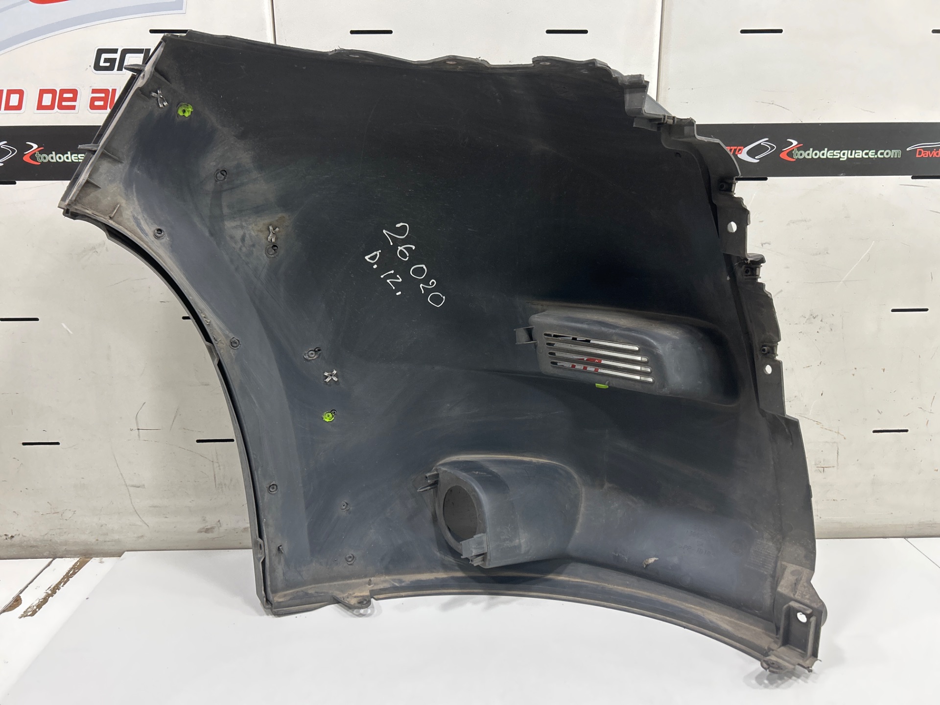 Paragolpes izquierdo fiat ducato caja abierta 35 (06.2006 ) l2 120 multijet