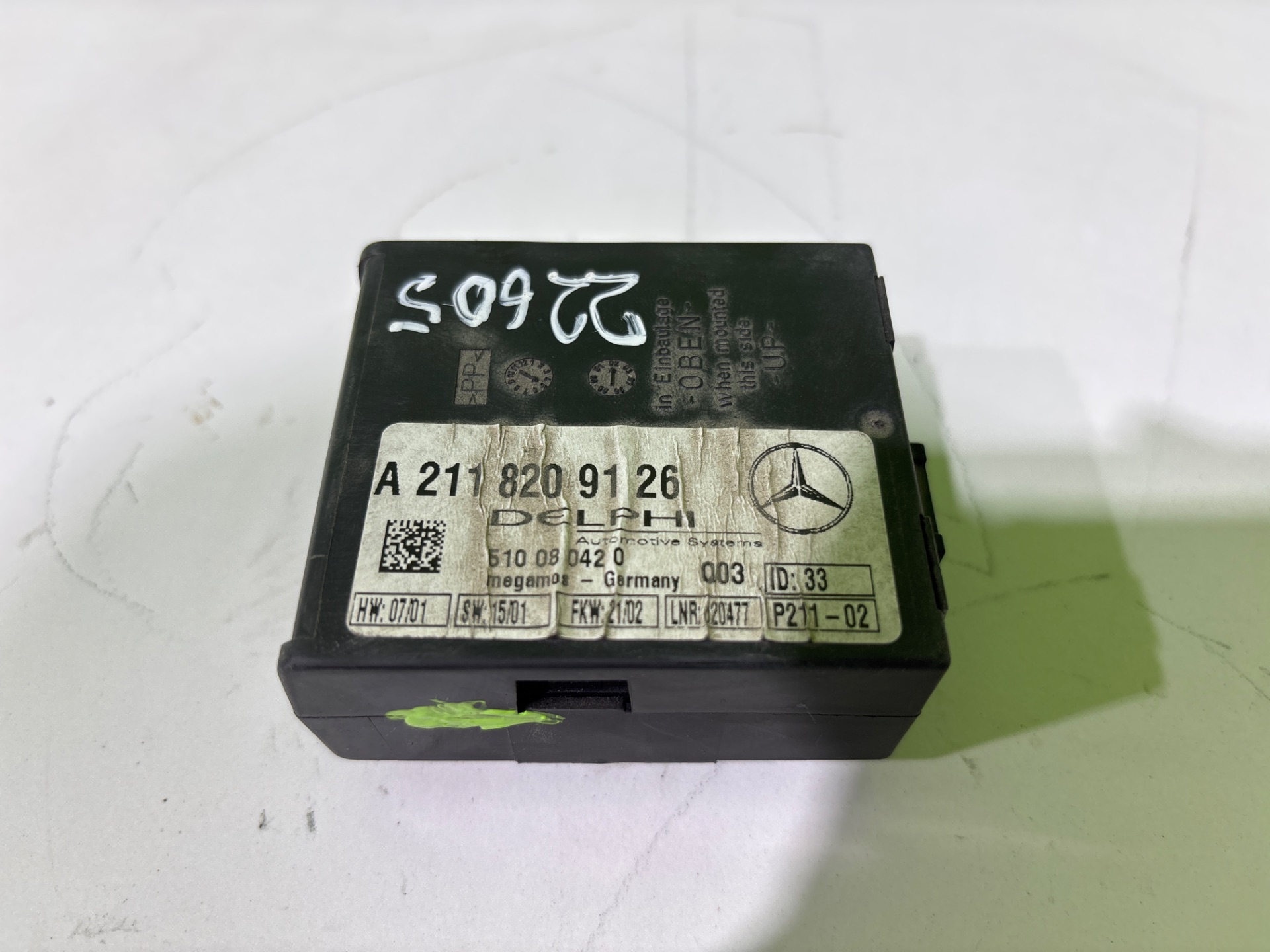 Modulo electronico mercedes-benz clase c (w203) familiar c 220 t cdi (203.206)