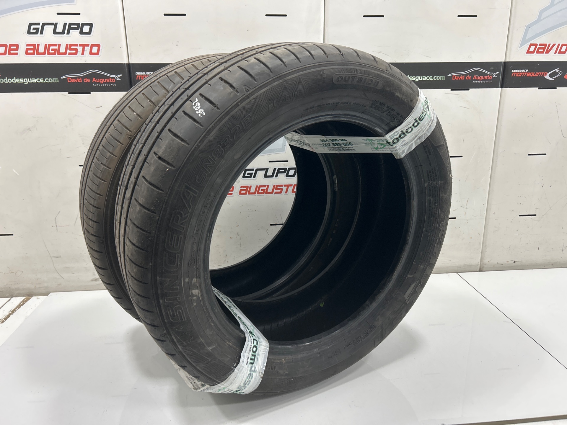 Pareja neumatico seat leon (1m1) signo