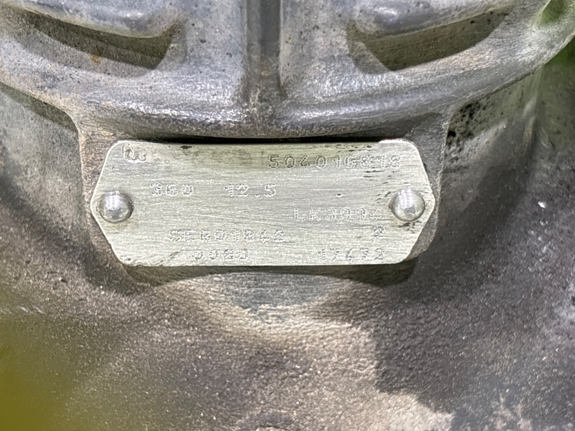 Compresor iveco eurocargo volquete 120 e 4x2 cabina dobl