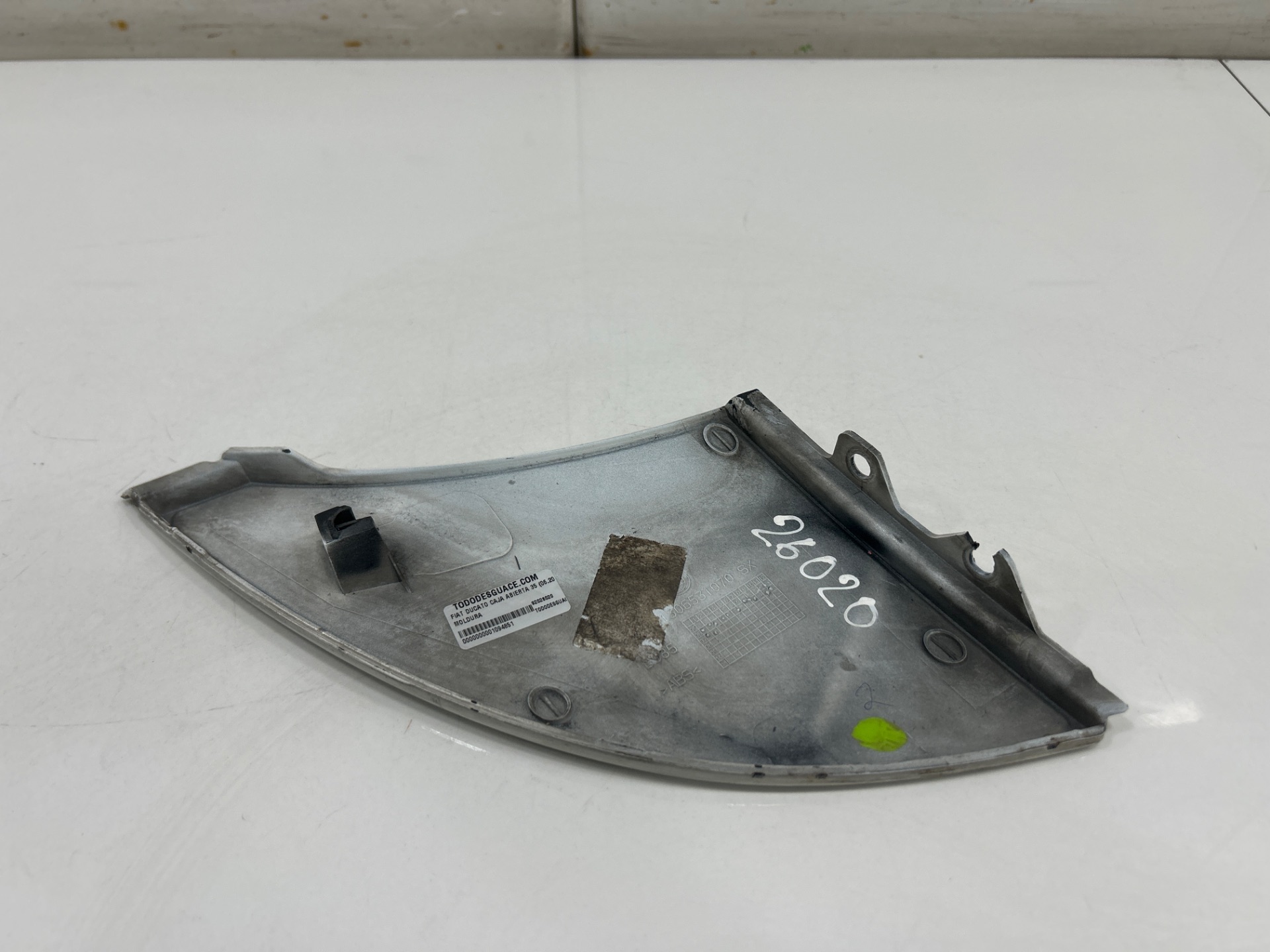 Moldura fiat ducato caja abierta 35 (06.2006 ) l2 120 multijet