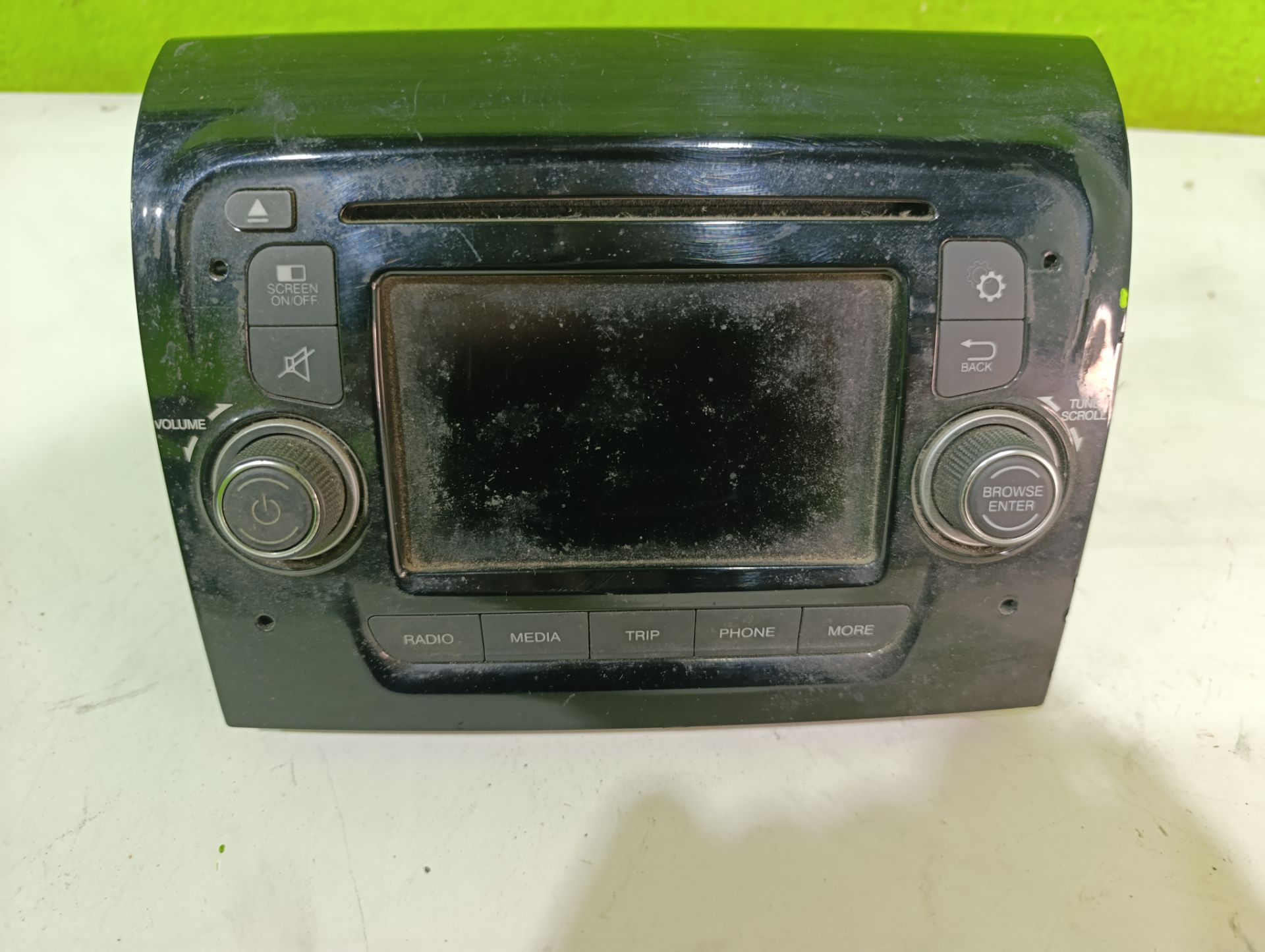 Sistema audio / radio cd fiat ducato caja cerrada 35 techo elevado (06.2006 ) 