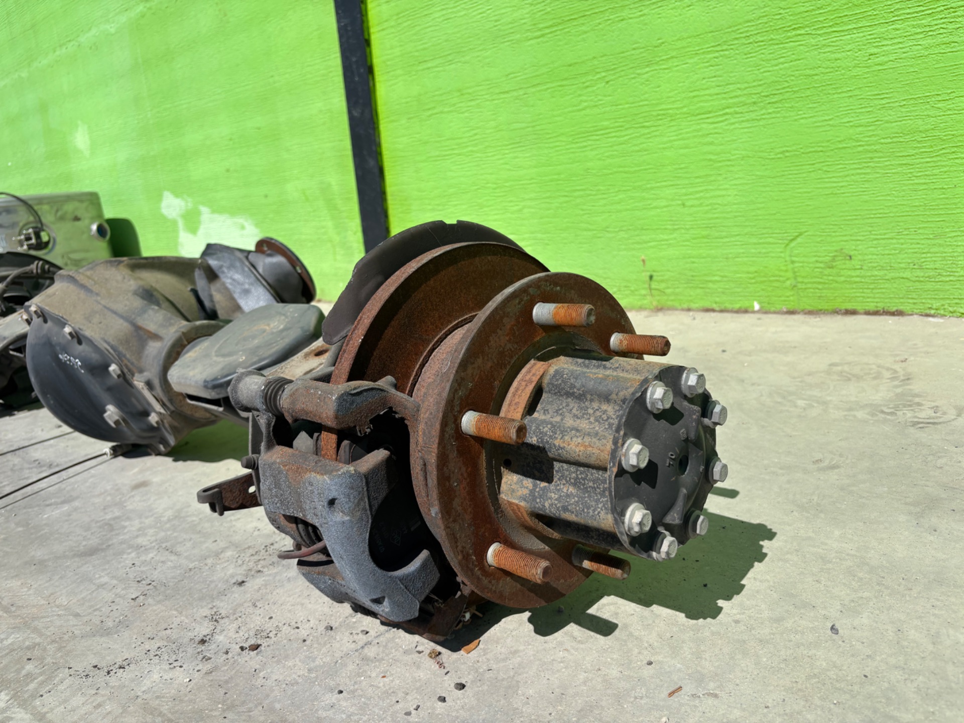 Eje trasero completo renault master kipper l2h1 35t