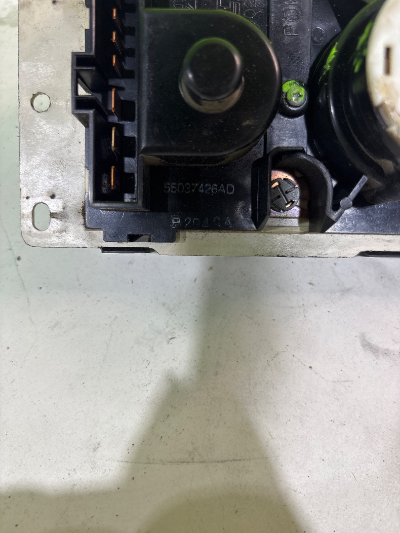 Mando calefaccion / aire acondicionado jeep cherokee (xj) 2.5 td jamboree