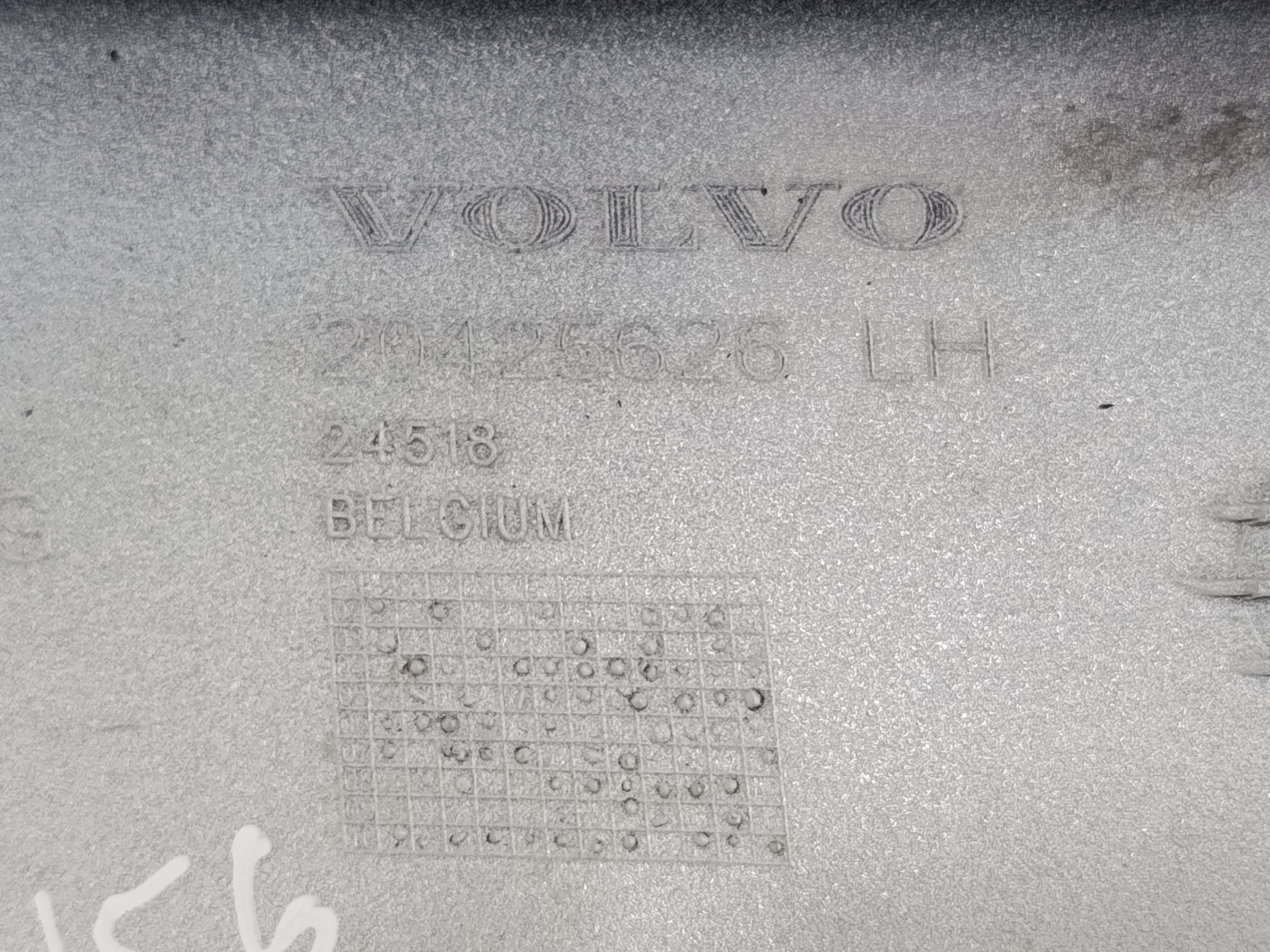 Moldura volvo fh xxx fsa 6x2 low largo (lh1 o l2h1)