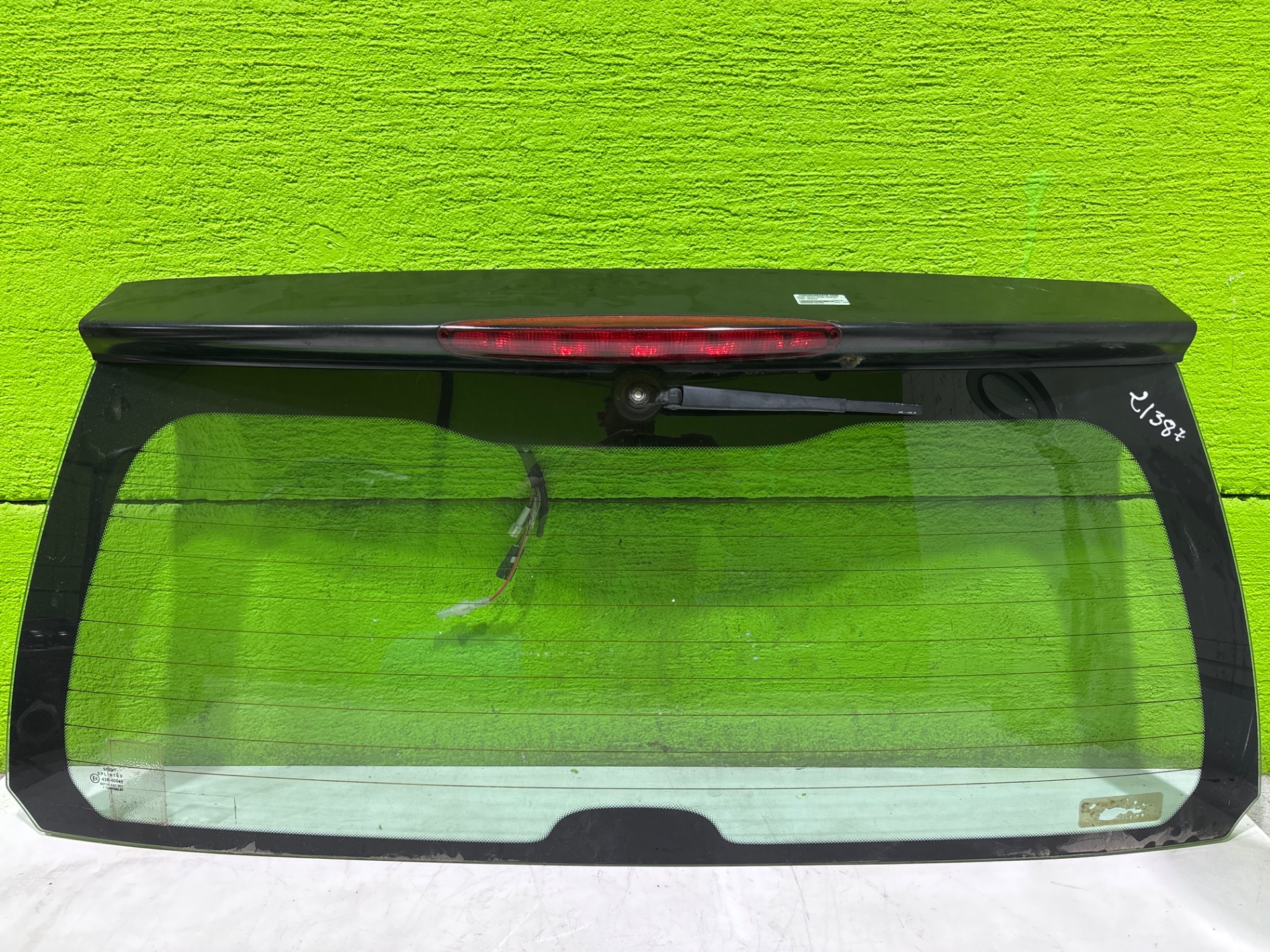 Luna trasera smart coupe micro compact