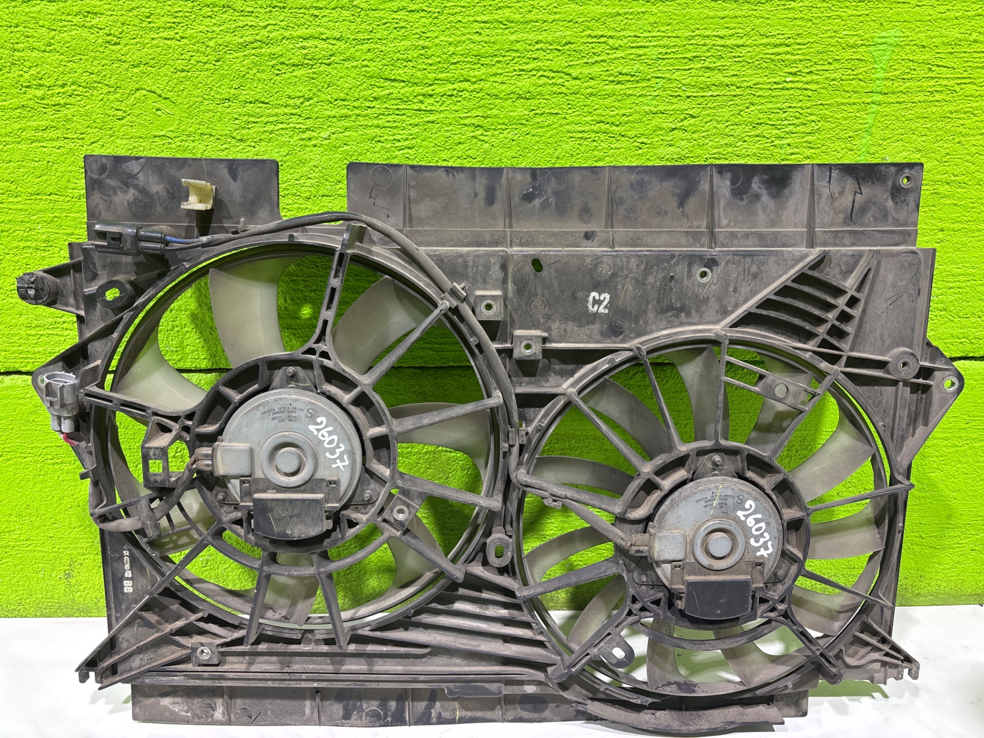 Electroventilador toyota verso advance
