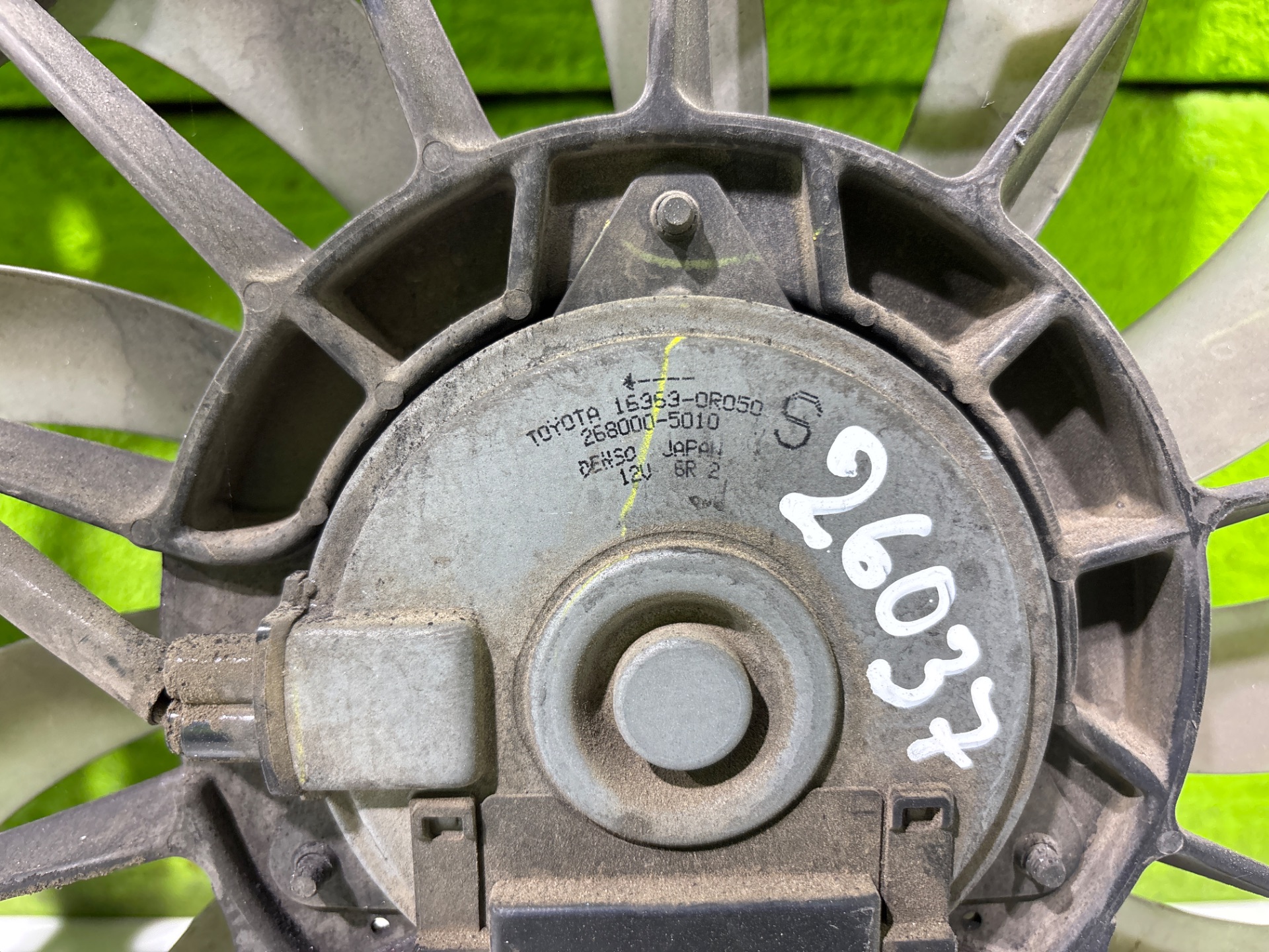 Electroventilador toyota verso advance