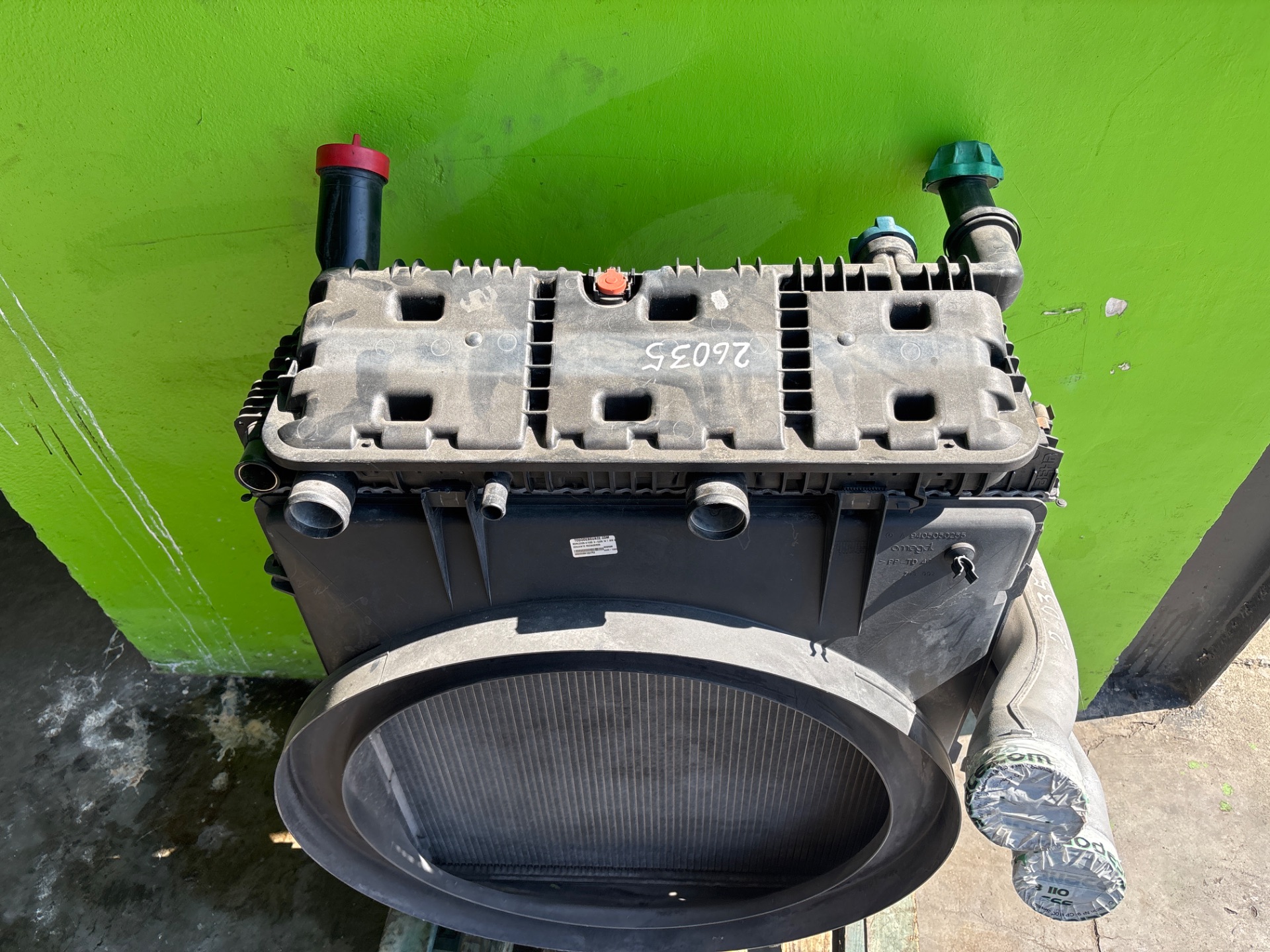 Conjunto radiadores mercedes-benz atego 2-ejes 18 t bm 95024 