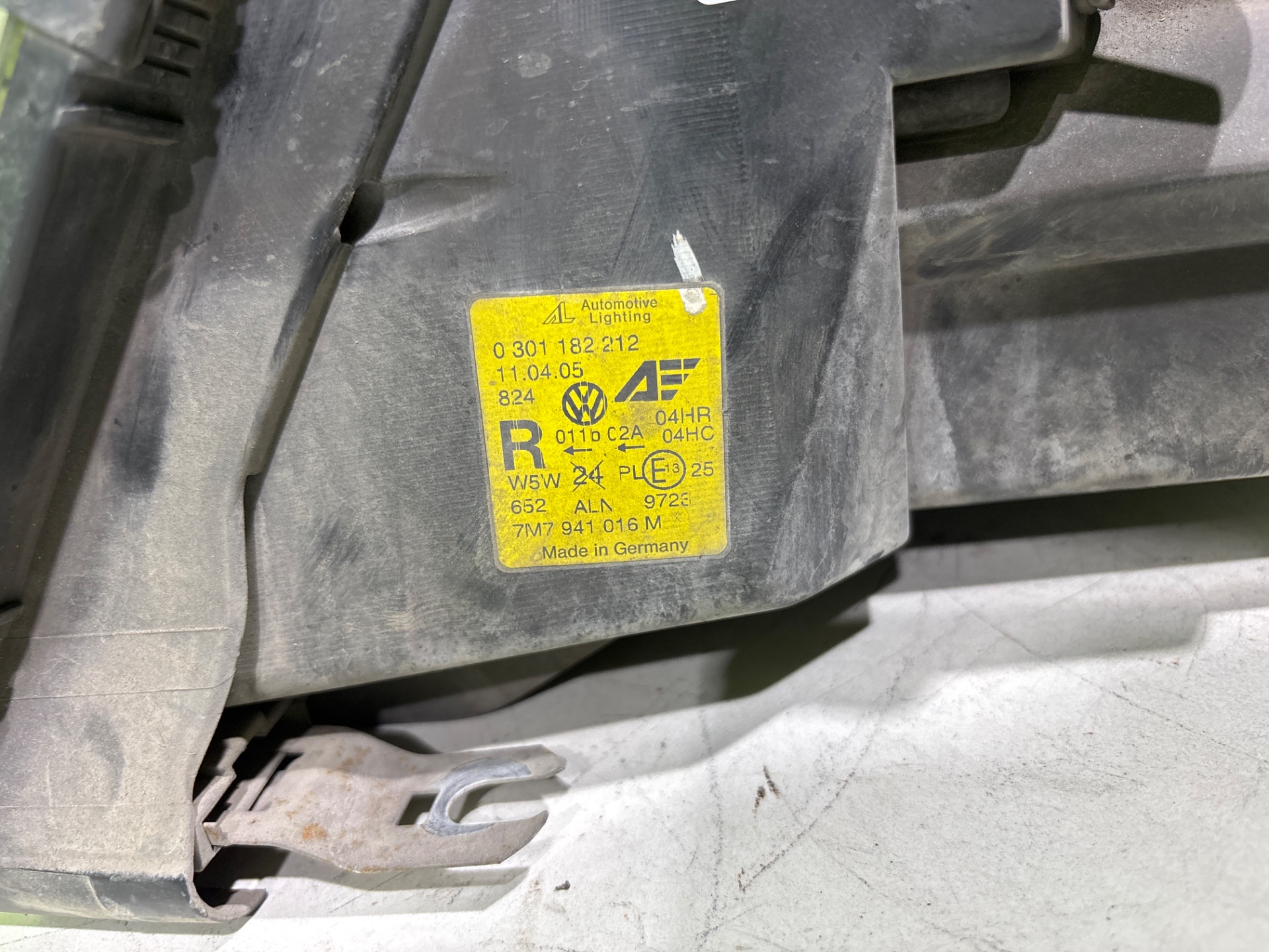 Faro derecho seat alhambra (7v9) kids
