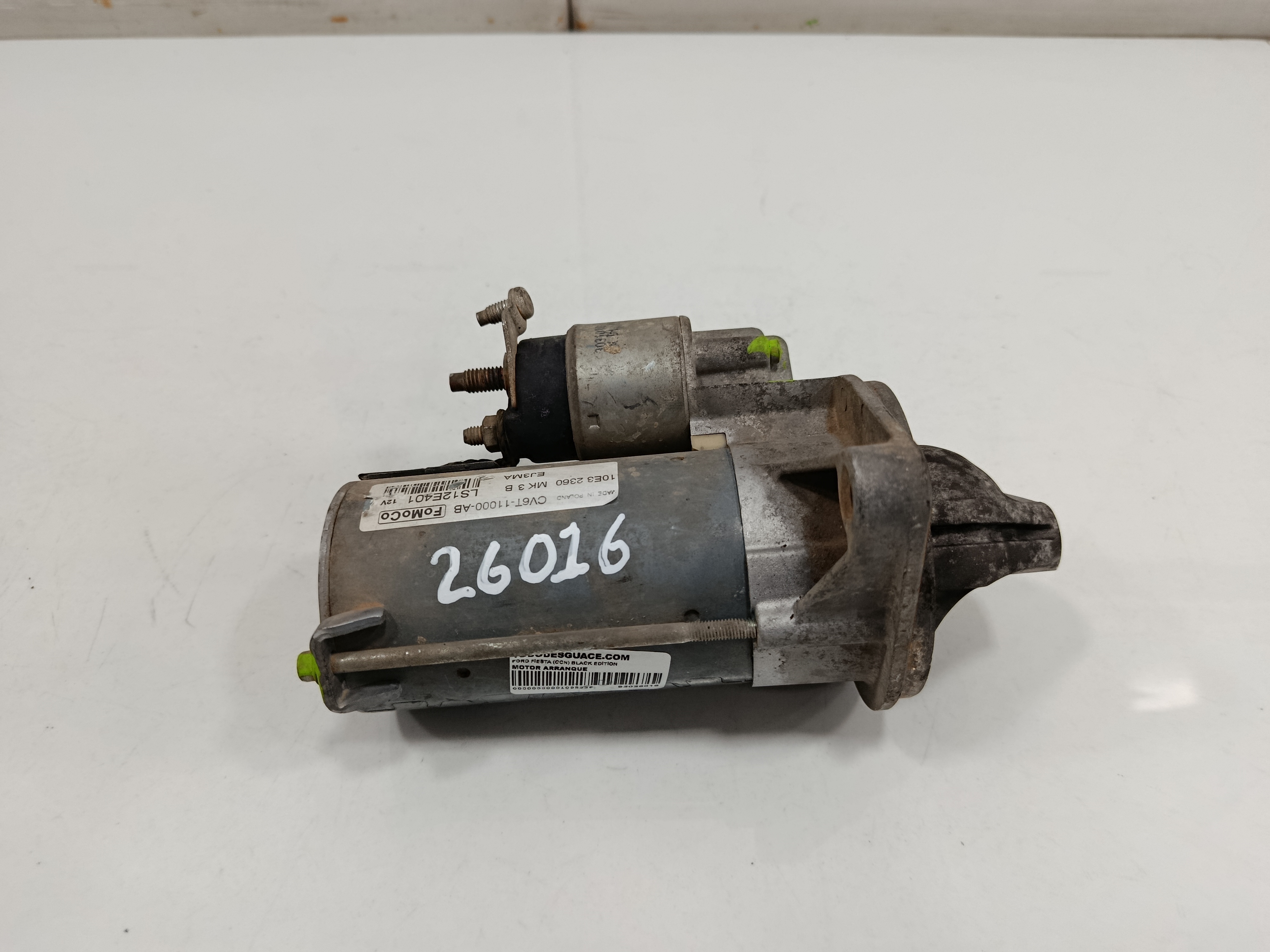 Motor arranque ford fiesta (ccn) black edition