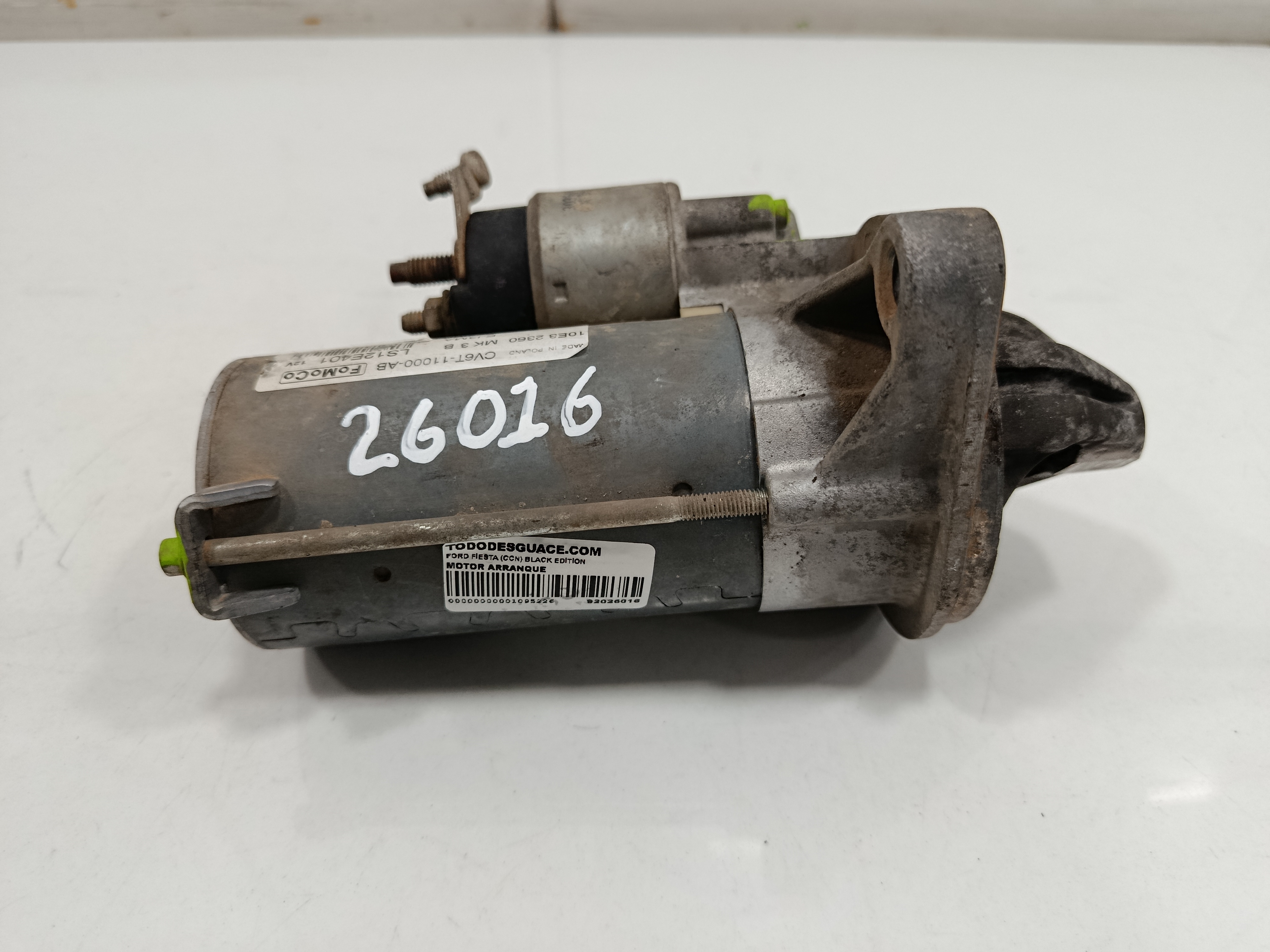 Motor arranque ford fiesta (ccn) black edition