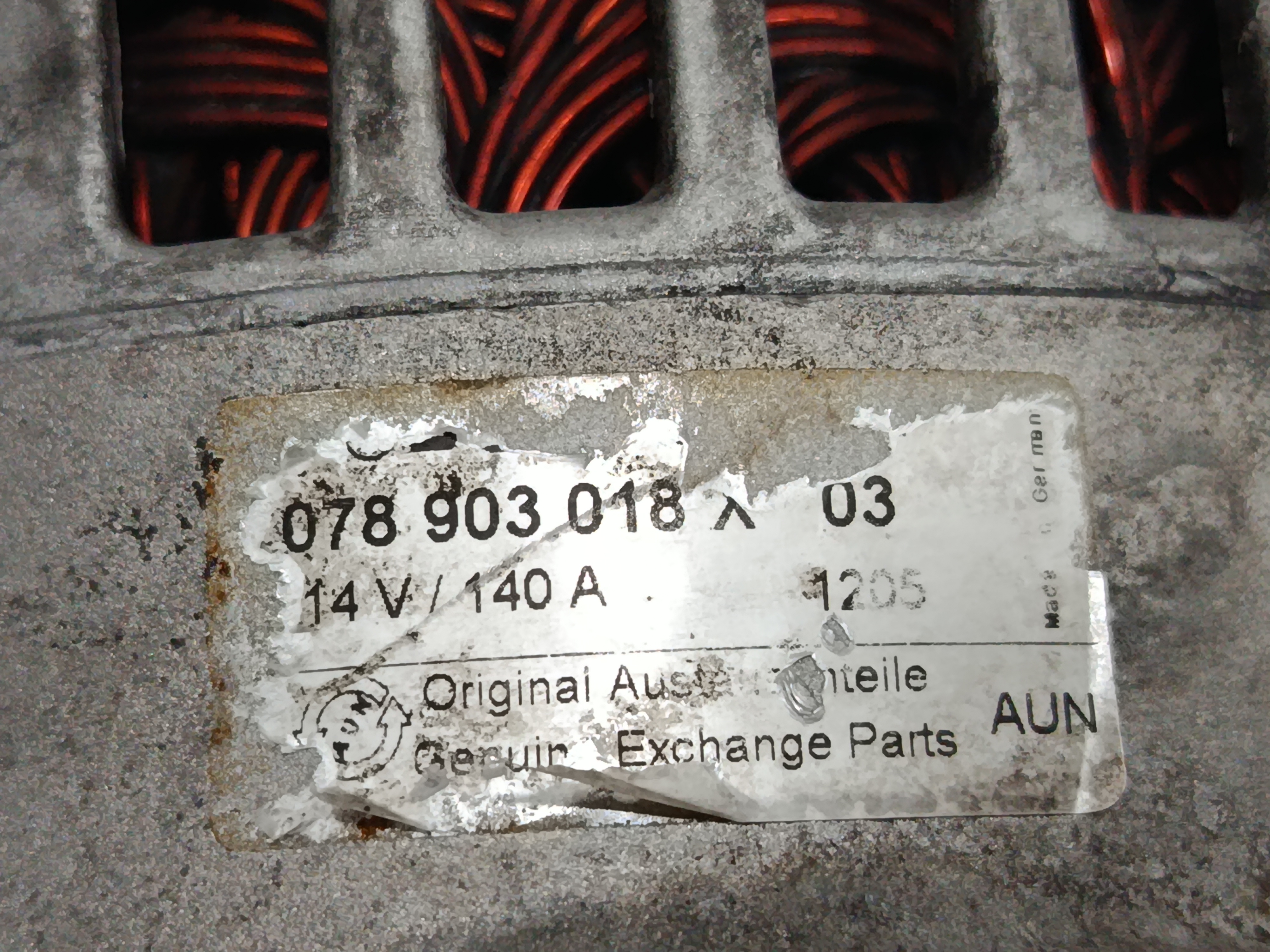 Alternador audi a4 berlina (8e) 2.7 tdi (dpf)