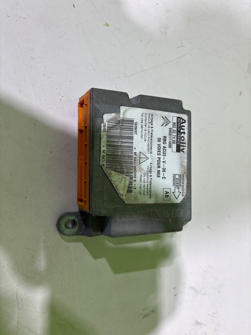 Centralita airbag citroen xsara picasso hdi 110 fap sx