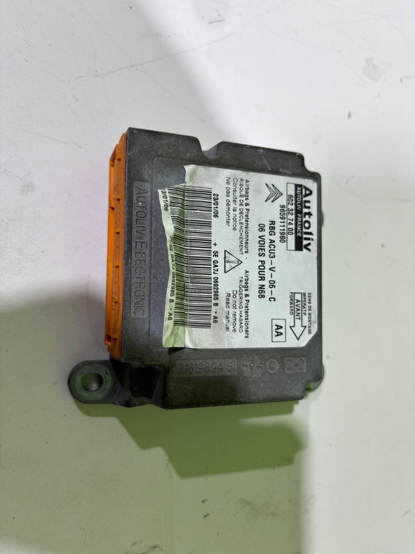 Centralita airbag citroen xsara picasso 1.6 hdi 90 exclusive plus