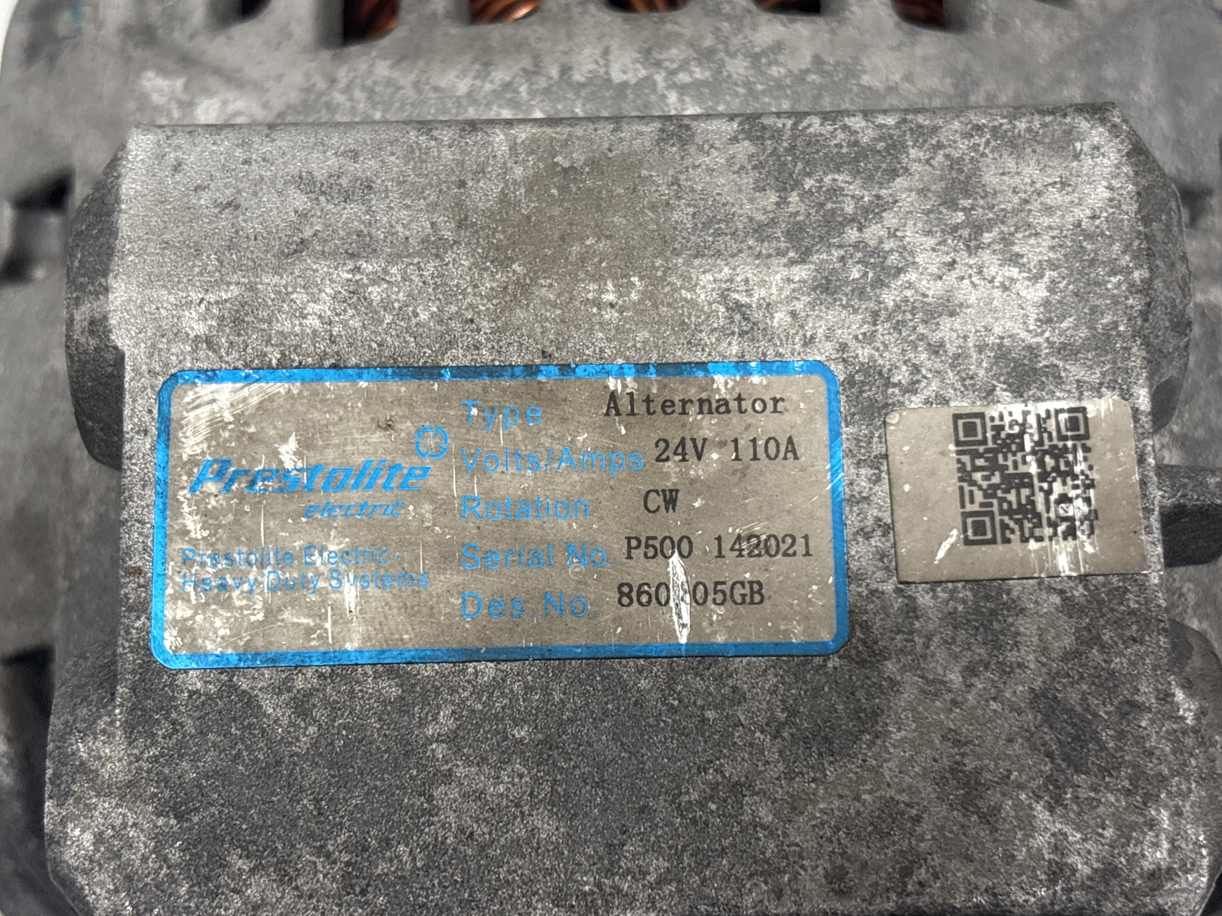 Alternador scania serie pgr (c-clase) fg  340  (4x2) corto cp 13  1