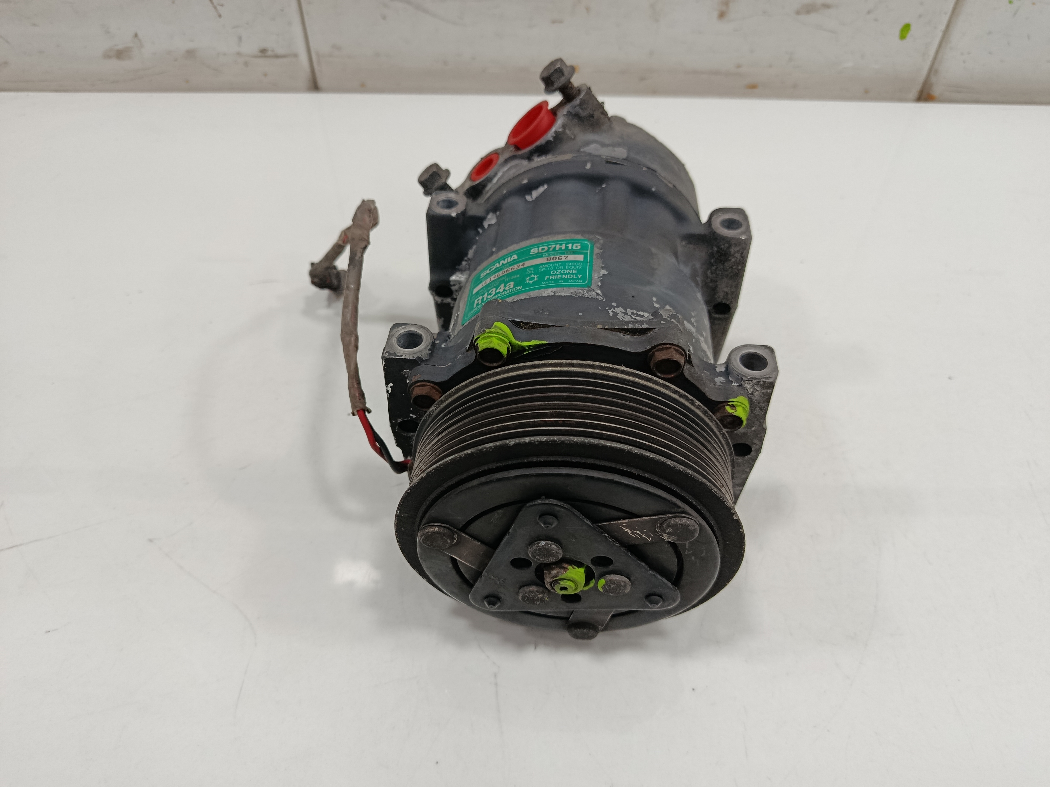 Compresor aire acondicionado scania serie pgr (c-clase) fg  340  (4x2) corto cp 13  1
