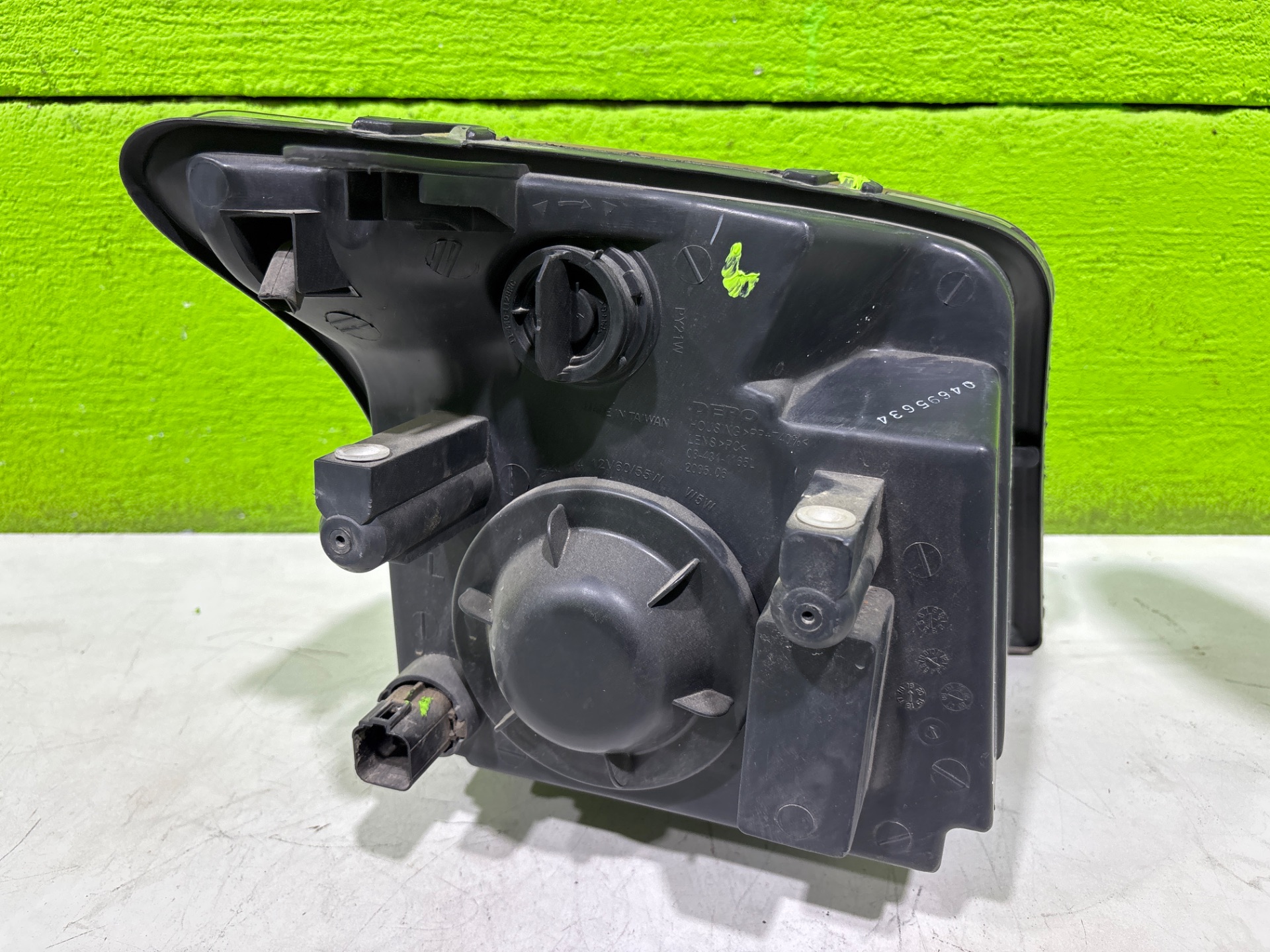 Faro izquierdo ford transit connect (tc7) kasten city light (2009)