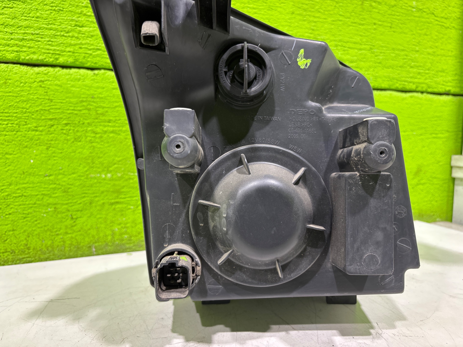 Faro izquierdo ford transit connect (tc7) kasten city light (2009)