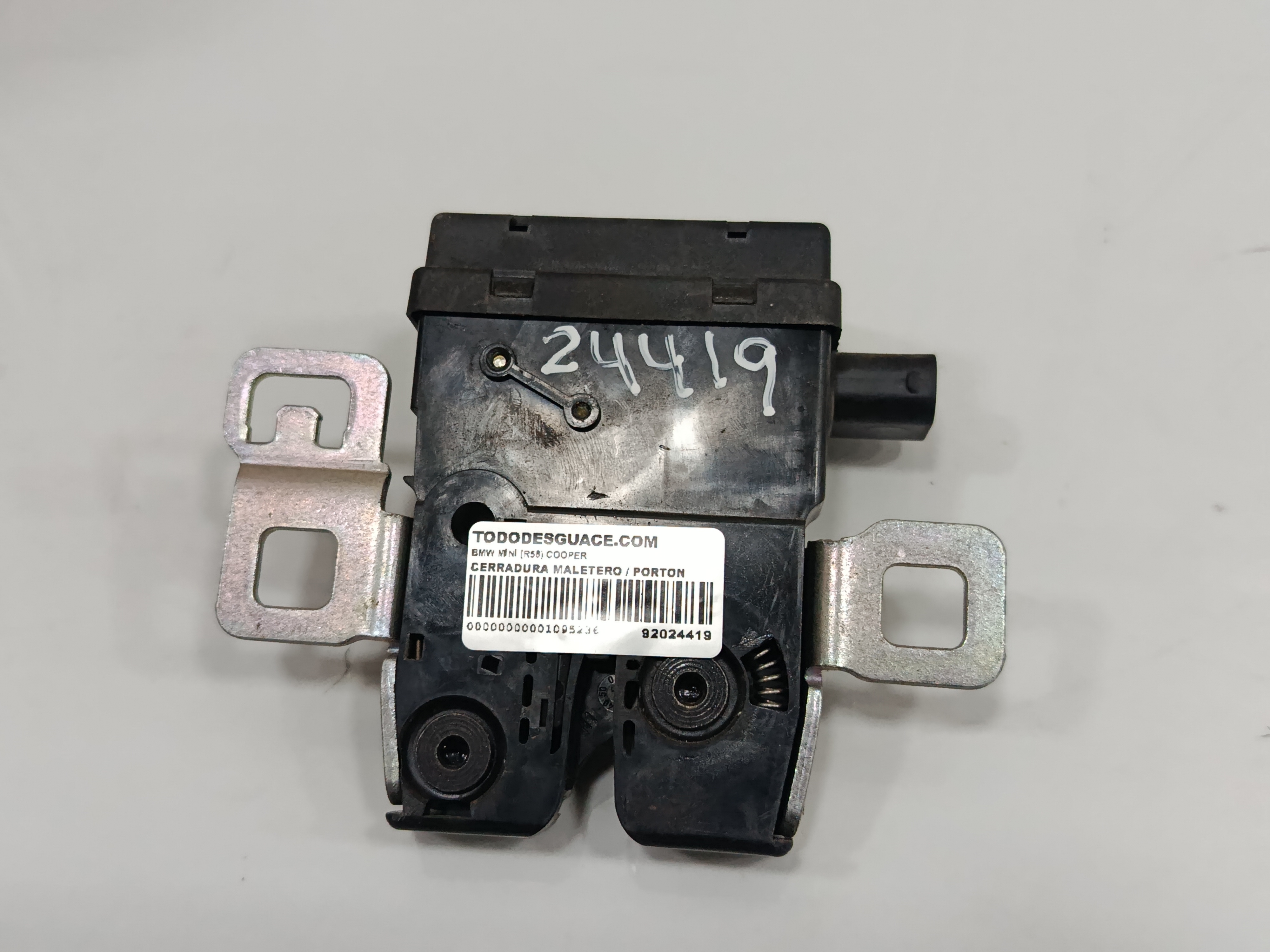 Cerradura maletero / porton bmw mini (r56) cooper