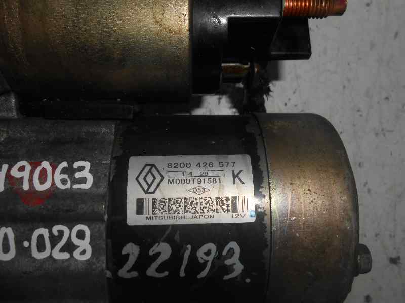  motor arranque   renault kangoo (f/kc0) 