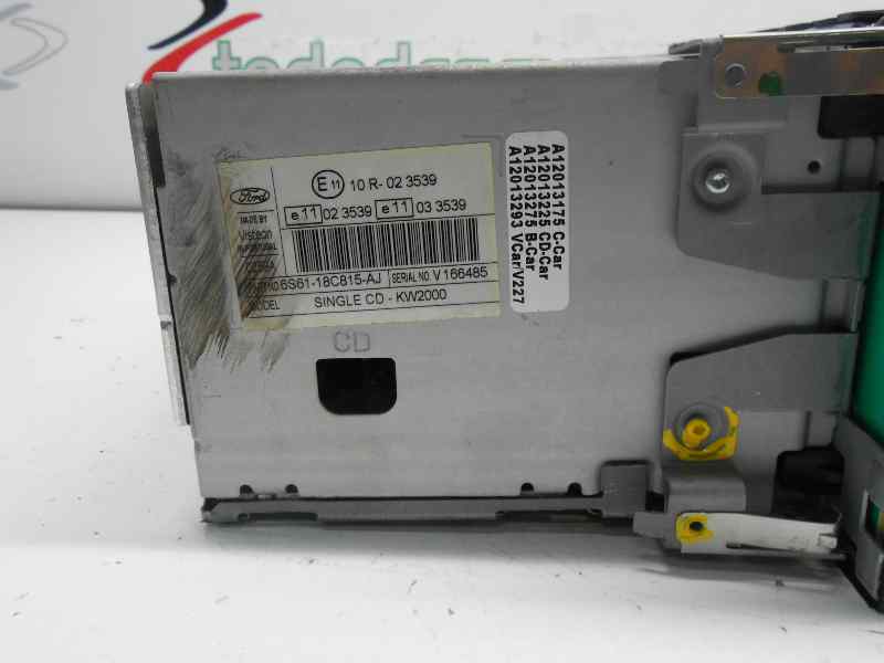  sistema audio / radio cd   ford fiesta (cbk) ambiente 1.4 tdci cat