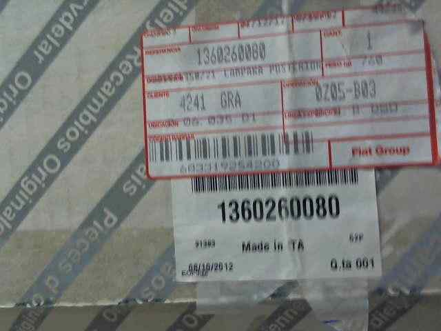  piloto trasero izquierdo   fiat recambio original . .