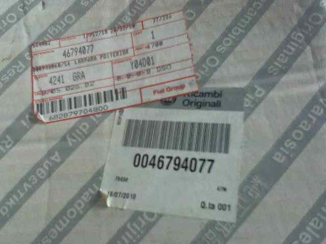  piloto trasero derecho   fiat recambio original . .