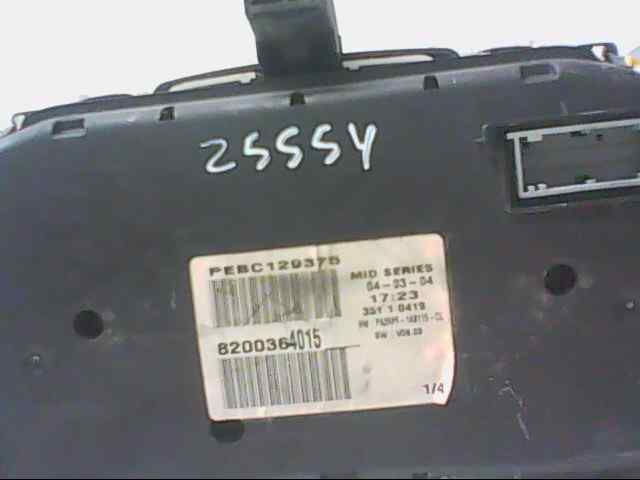 cuadro instrumentos   renault megane ii berlina 3p confort expression 1.5 dci diesel  cuadro instrumentos   renault megane ii berlina 3p confort expression 1.5 dci diesel
