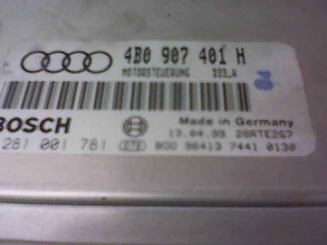  centralita motor uce   audi a6 berlina (4b2) 2.5 tdi 2.5 v6 24v tdi