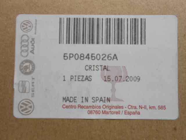  luna trasera derecha   seat recambio original .
