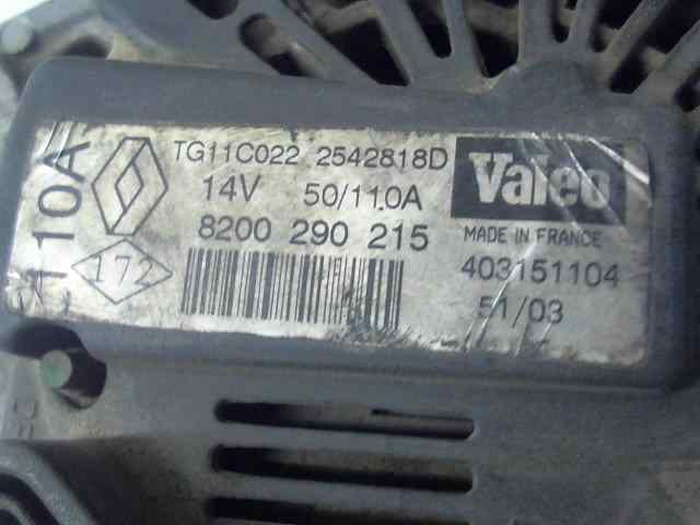  alternador   renault megane ii classic berlina confort authentique 1.9 dci diesel