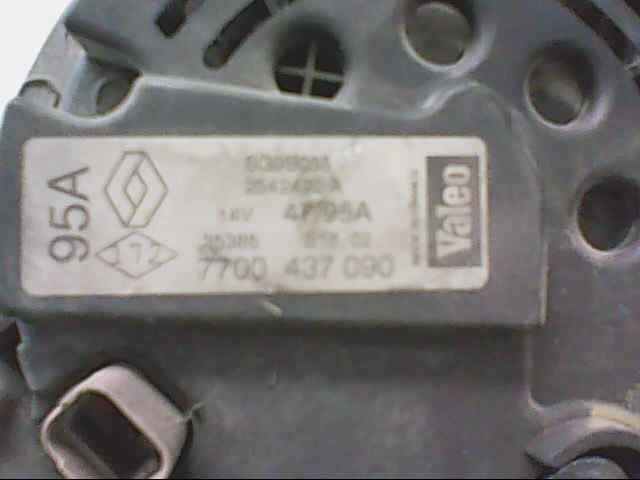  alternador   renault clio ii fase ii (b/cb0) authentique 1.2