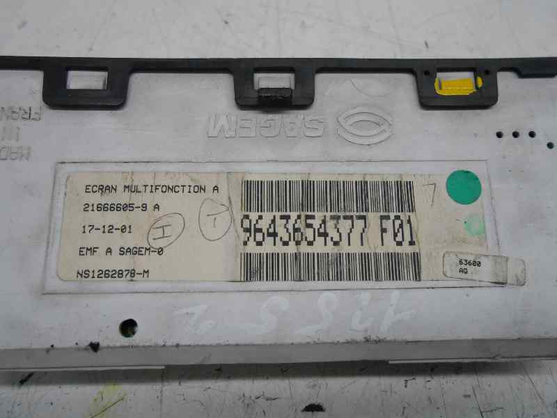  display central   citroen xsara berlina 1.9 d sx 1.9 diesel